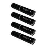 4x Showtec FX Shot 50 cm Handheld-Konfetti-Patrone (Silbermetallic)